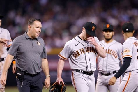 Sixth inning hurts SF Giants as starting pitcher leaves with unusual ailment